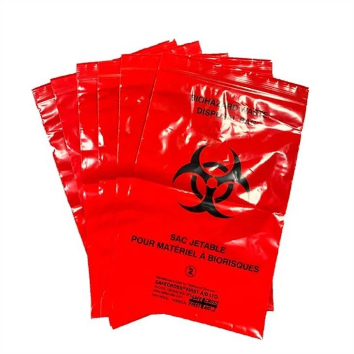 Laboratory  Ziplock LDPE Transport Collection Bags