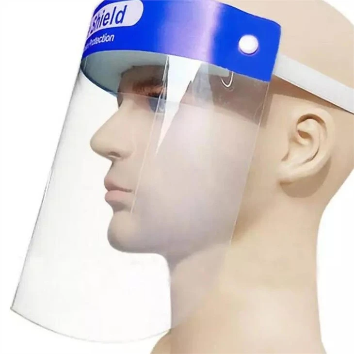 clear surface anti-fog full face shield