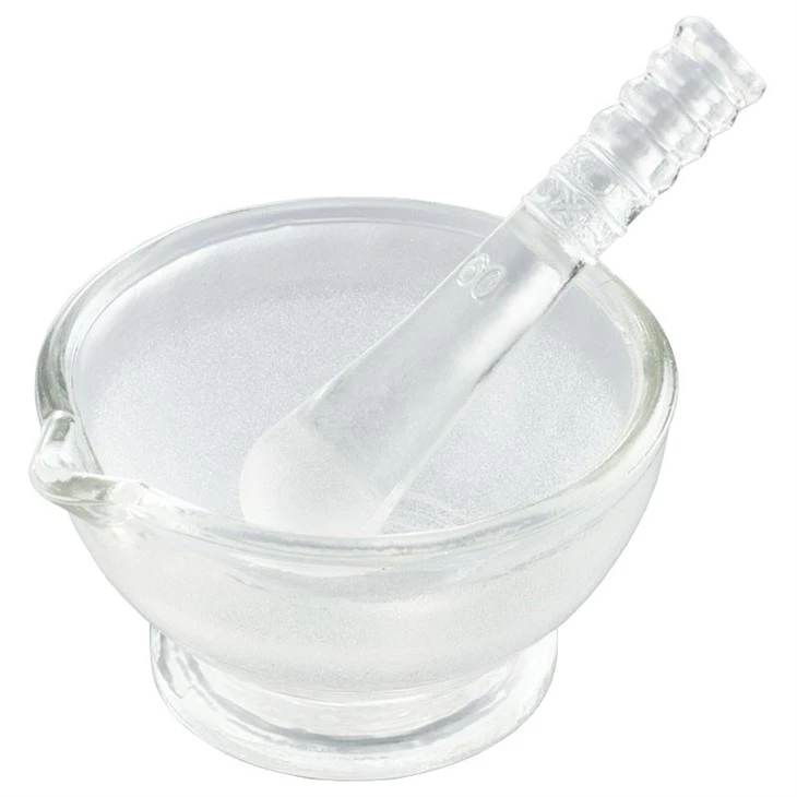 Glass Pestle And Mortar Set