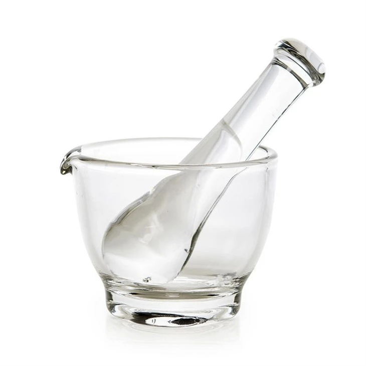 Glass Mortar Set