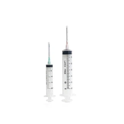 Одноразовий стерильний пластиковий ін’єкційний шприц 20 мл 60 мл Індивідуальний герметичний голкою